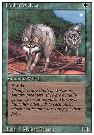 Timber Wolves (Revised Edition) Trading Card