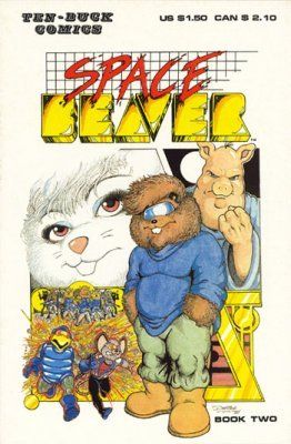 Space Beaver #2 Comic