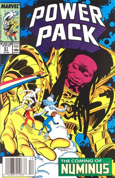 Power Pack #51 Comic