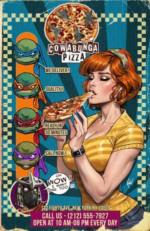 Teenage Mutant Ninja Turtles #9 (Poulat Foil Edition)