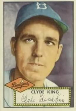 Clyde King 1952 Topps #205 Sports Card