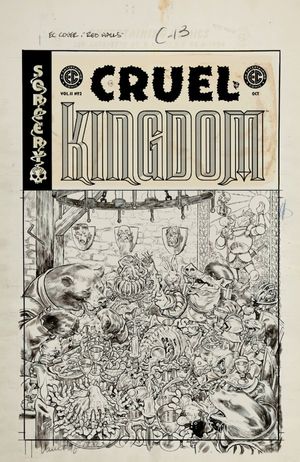 Cruel Kingdom #2 (Cover D 1:20 Tom Fowler Black & White Artist Variant)