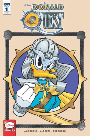 Donald Quest #1 (10 Copy Cover)