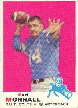 Earl Morrall 1969 Topps #250 Sports Card