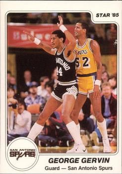 George Gervin 1984 Star #67 Sports Card