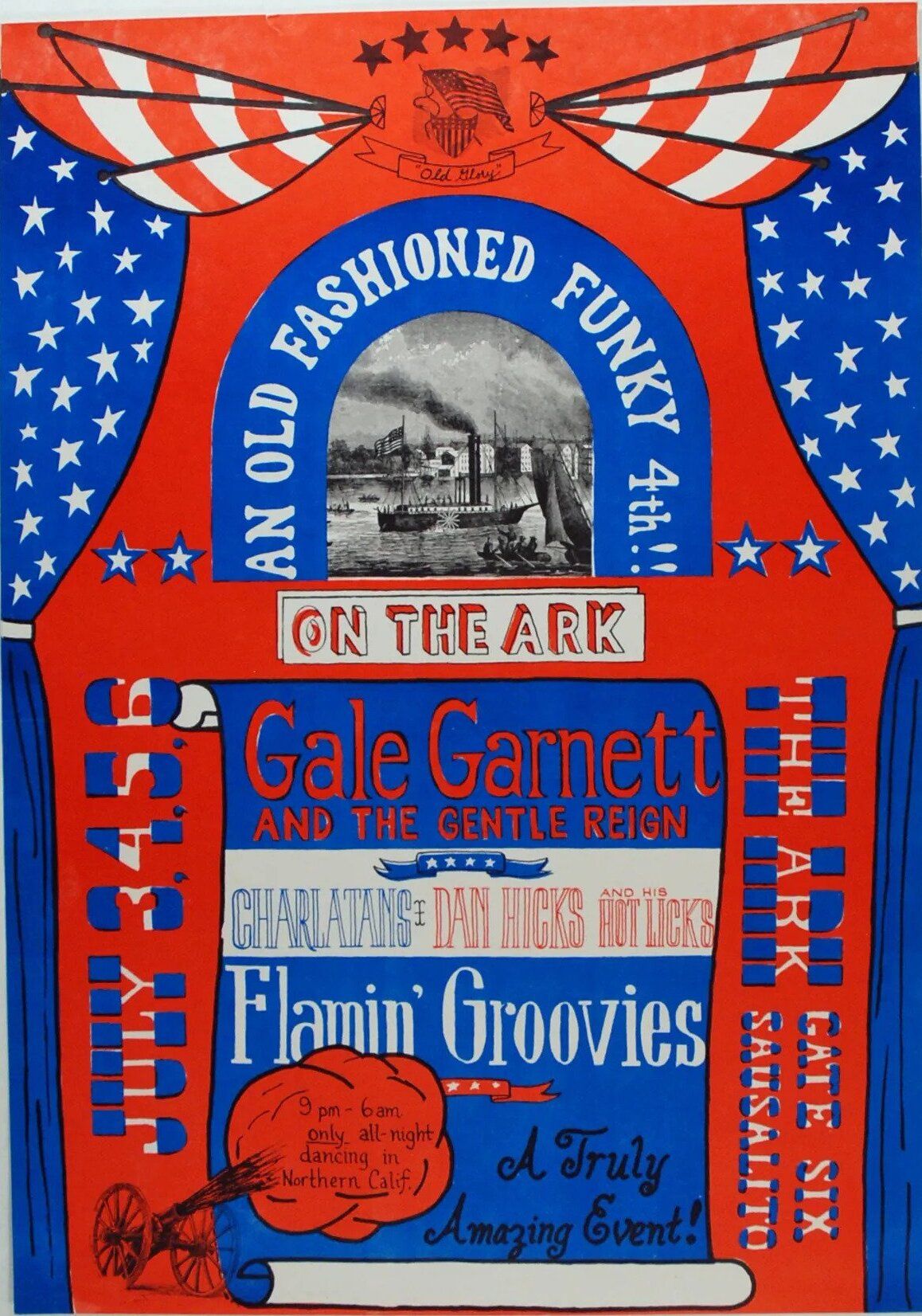 1969-The Ark-Flamin Groovies Concert Poster