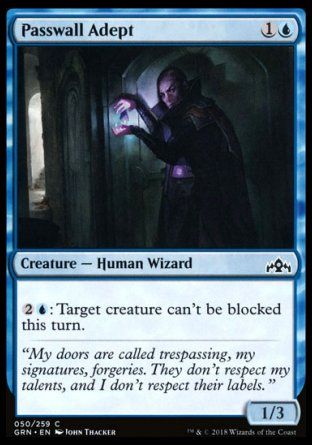 Passwall Adept (Guilds of Ravnica) Trading Card