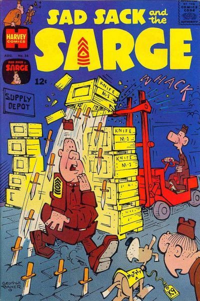 Sad Sack And The Sarge #56 Comic