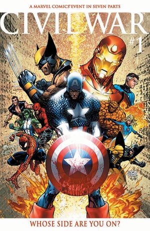 Civil War #1 (Facsimile Edition Michael Turner Foil Variant)