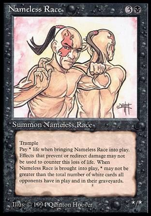 Nameless Race (The Dark) Trading Card