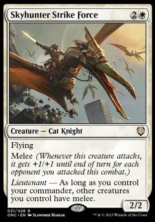 Skyhunter Strike Force (Phyrexia: All Will Be One Commander Decks) Trading Card