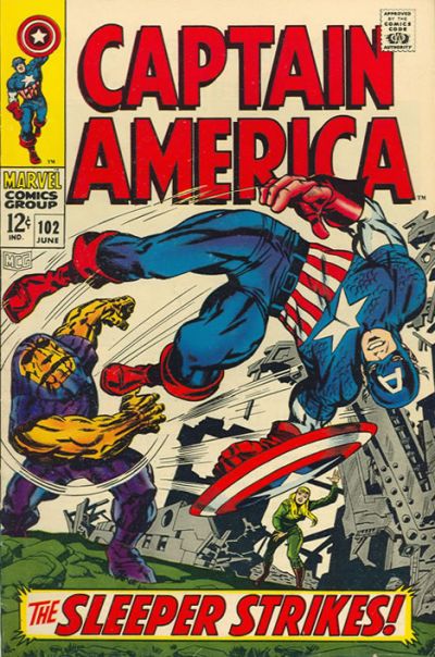 Captain America #102 Comic