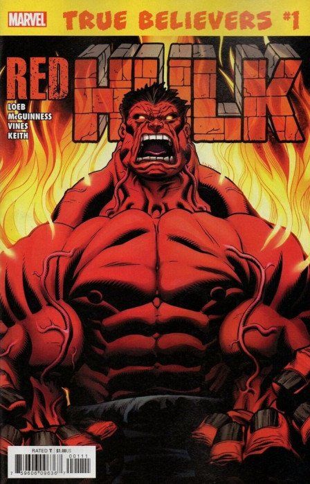 True Believers: Hulk - Red Hulk Comic