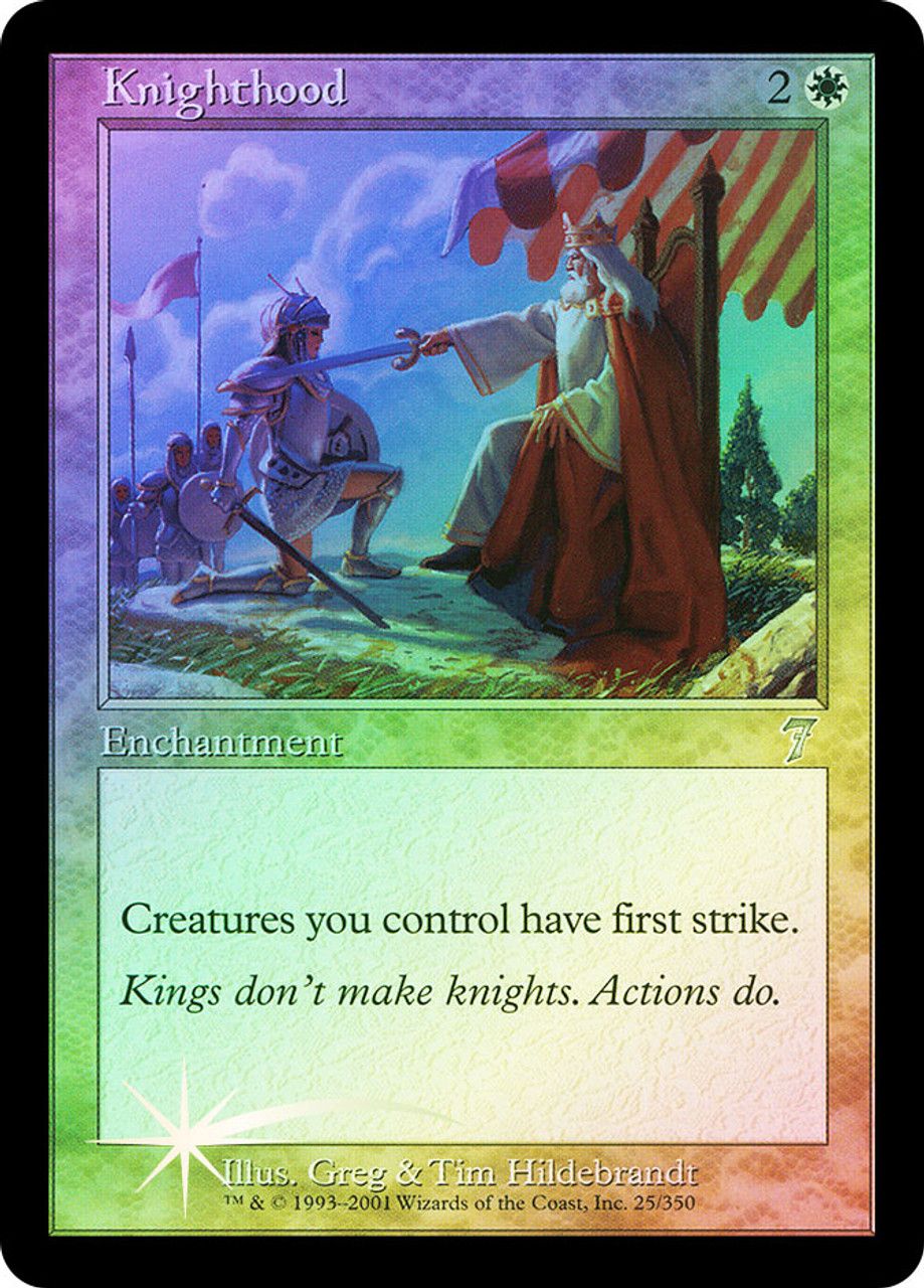 Knighthood (7th Edition - Foil) Trading Card