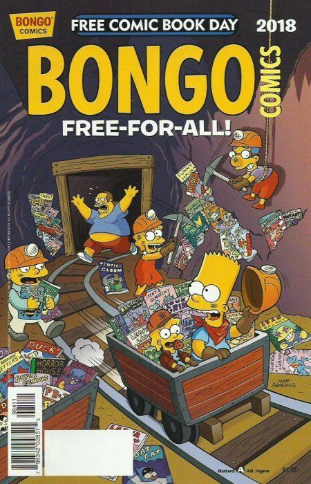 Bongo Comics Free-For-All #2018 Comic