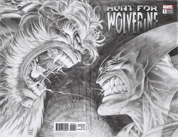 Hunt for Wolverine #1 (Kubert Remastered Wraparound B&a)