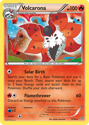 Volcarona (17/98) - Ancient Origins