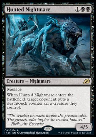 Hunted Nightmare (Ikoria Lair of Behemoths) Trading Card