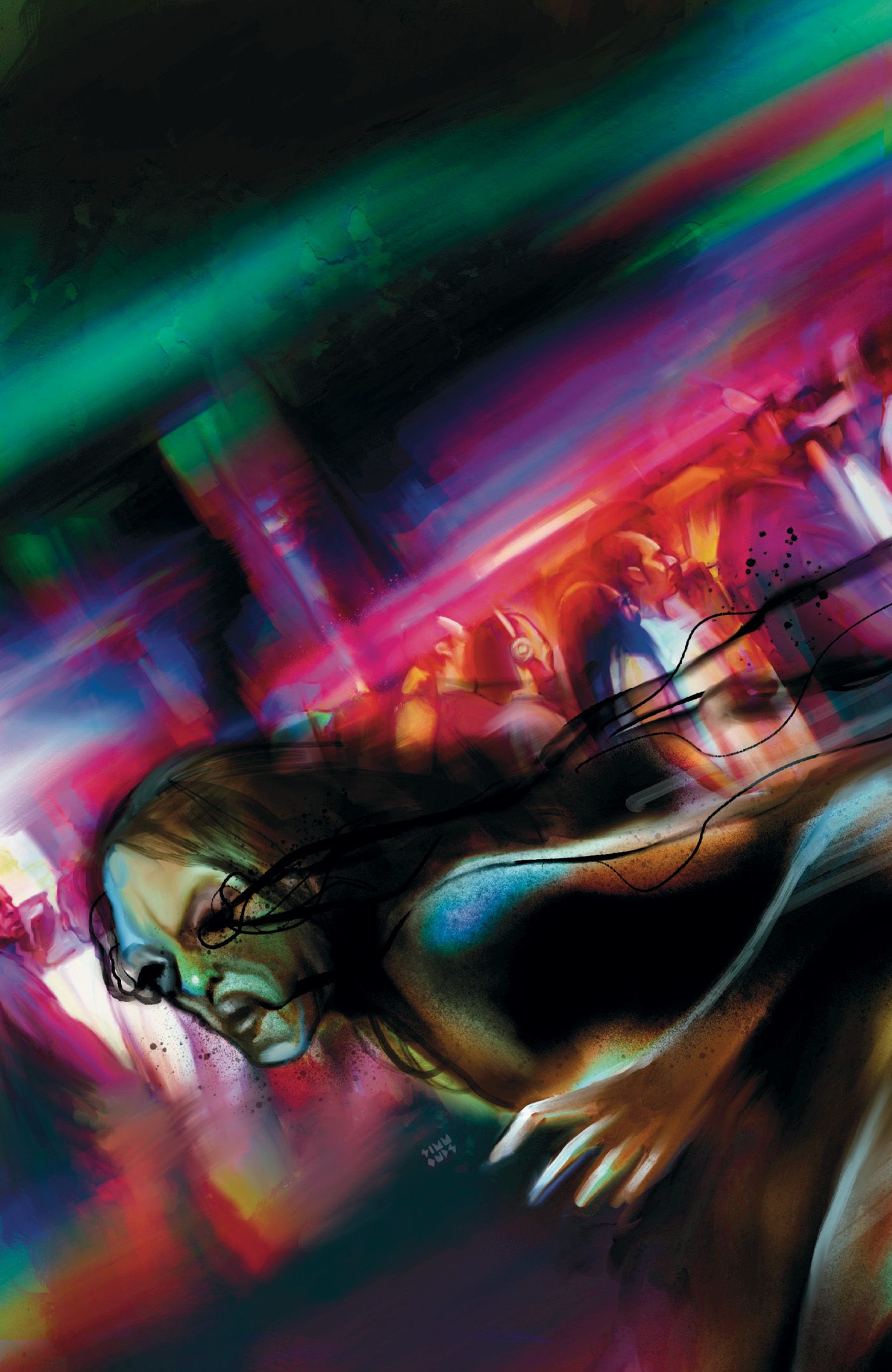 Skin Police 2 #3 (Cvr C 1:10 Martin Simmonds Full Art Variant) Comic