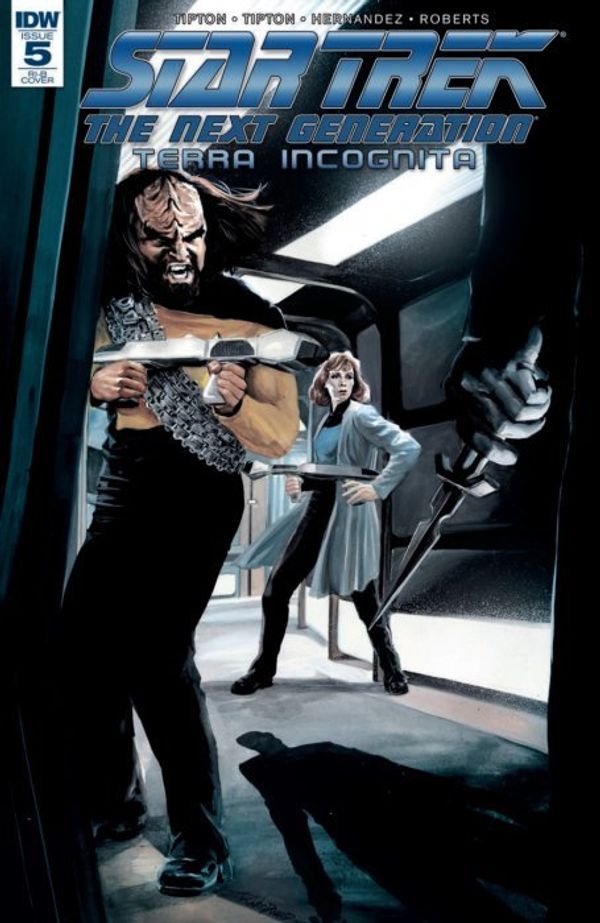 Star Trek: The Next Generation: Terra Incognita #5 (25 Copy Cover Woodward)