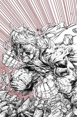 Final Boss #4 (Cvr E Inc 1:50 Shelby Robertson B&W Variant)