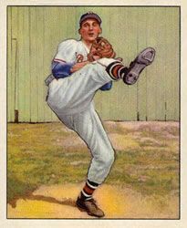 Warren Spahn 1950 Bowman #19 Sports Card
