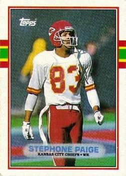 Stephone Paige 1989 Topps #359 Sports Card