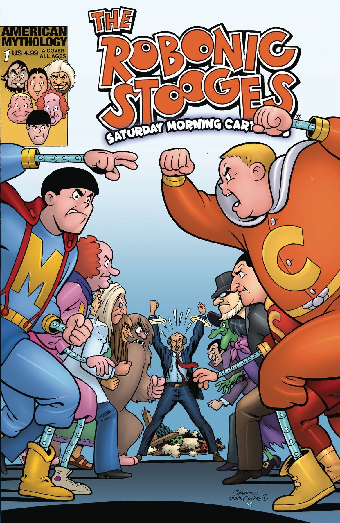 Robonic Stooges Saturday Morning Cartoons #1 Comic