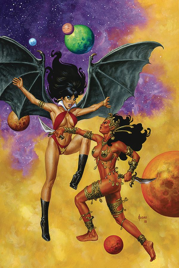 Vampirella Dejah Thoris #3 (10 Copy Jusko Virgin Cover)