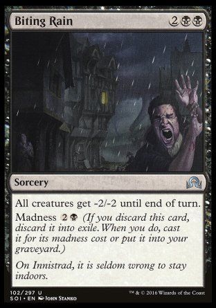 Biting Rain (Shadows over Innistrad) Trading Card