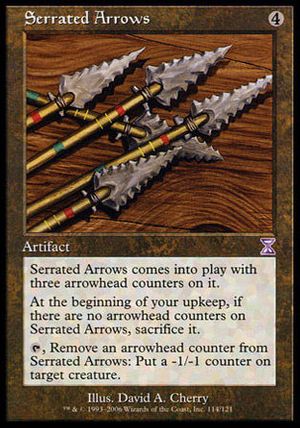 Serrated Arrows (Time Spiral)