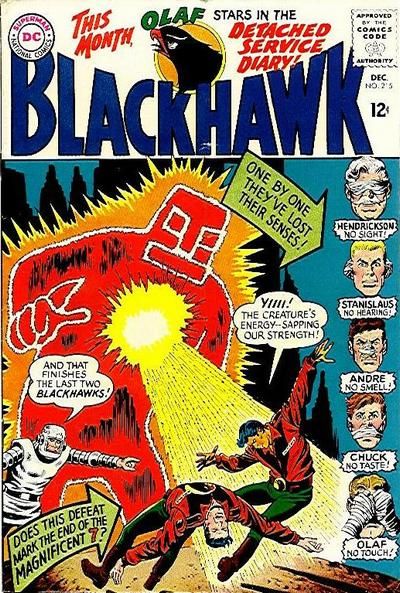 Blackhawk #215 Comic