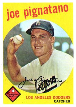 Joe Pignatano 1959 Topps #16 Sports Card