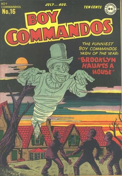 Boy Commandos #16 Comic