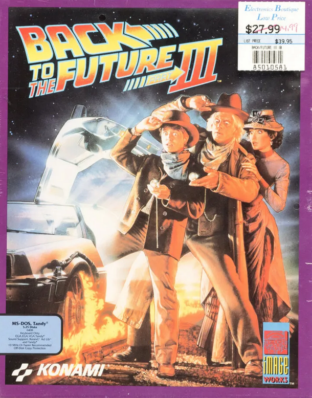 Back to the Future Part III Video Game