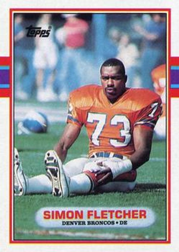 Simon Fletcher 1989 Topps #249