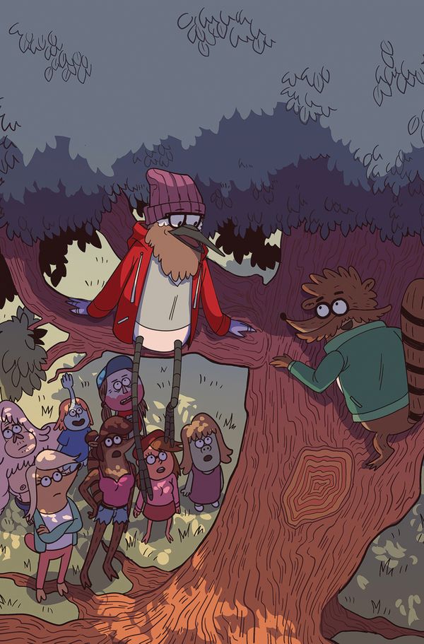 Regular Show 25 Years Later #5 (Sub Chen Variant)