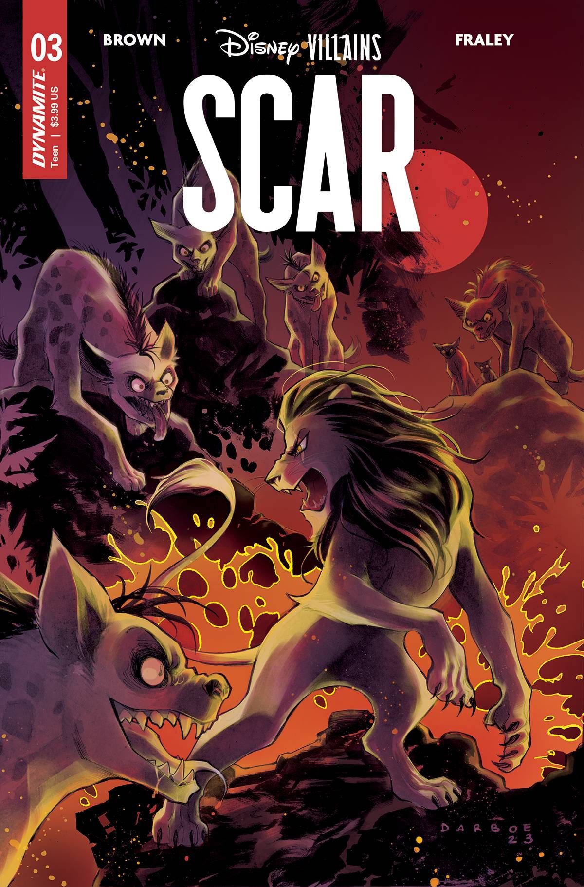 Disney Villains: Scar #3 Comic