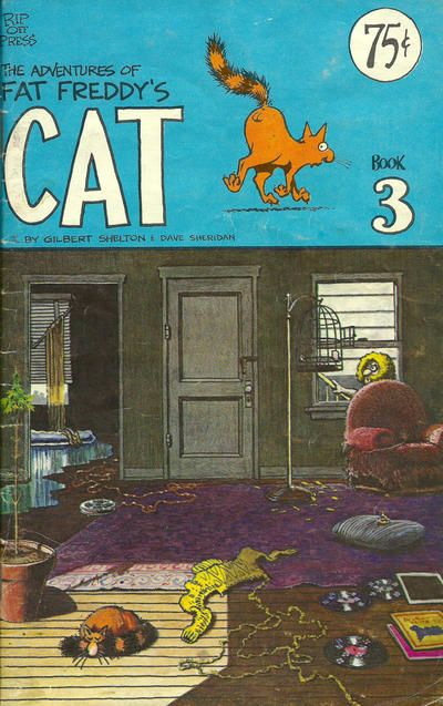 Adventures of Fat Freddy's Cat #3 Comic
