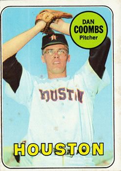 Dan Coombs 1969 Topps #389 Sports Card