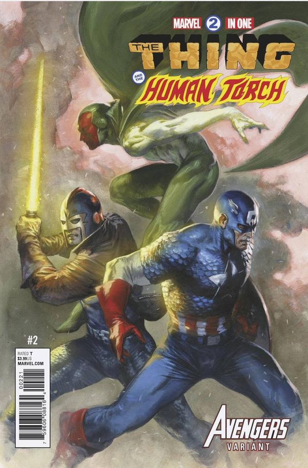 Marvel 2-In-One #2 (Dellotto Avengers Variant Leg)