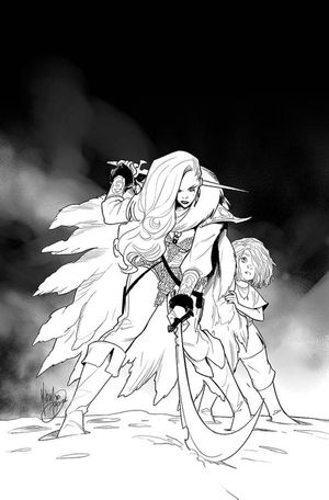 Red Sonja #1 (Andolfo B&W Virgin)