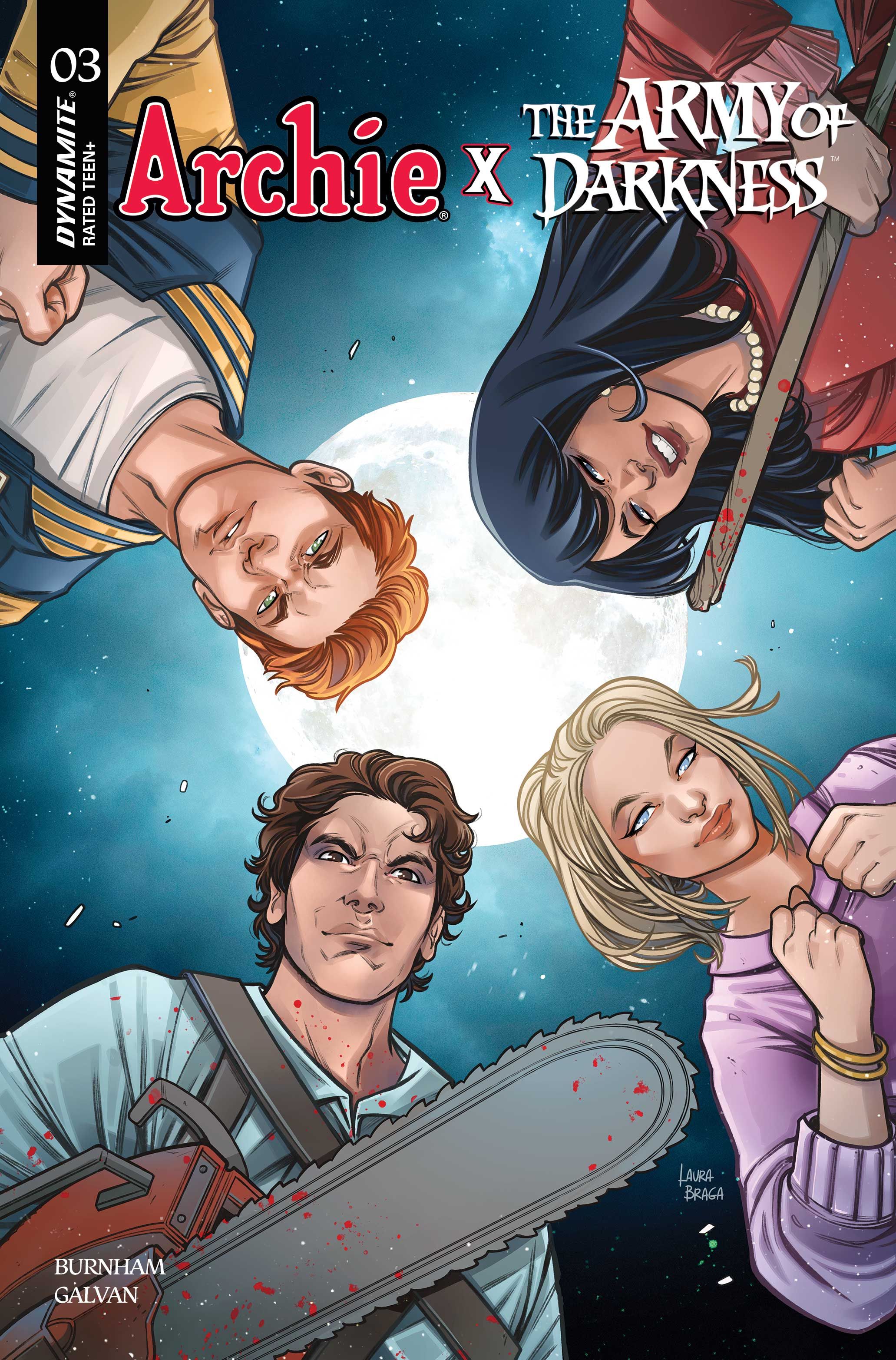 Archie X Army Of Darkness #3 (Cvr C Laura Braga Variant) Comic