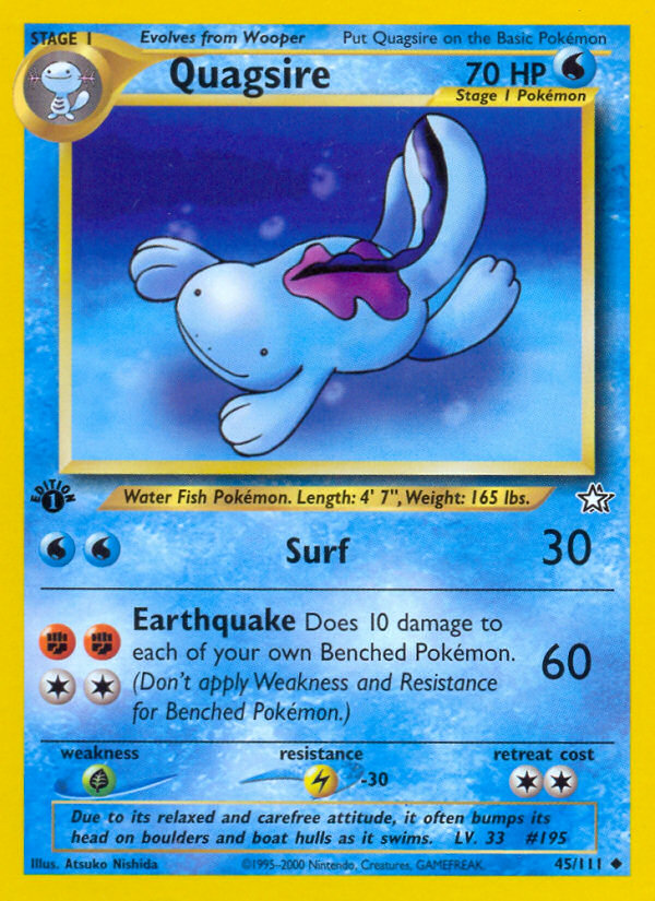 Wooper Pokémon Card