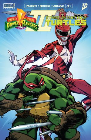 Mighty Morphin Power Rangers/ Teenage Mutant Ninja Turtles III #2 (B Variant Dressed Randolph)