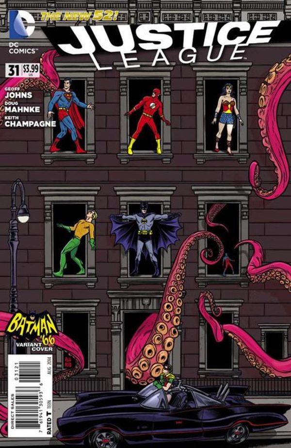 Justice League #31 (Mike Allred Variant Cover)