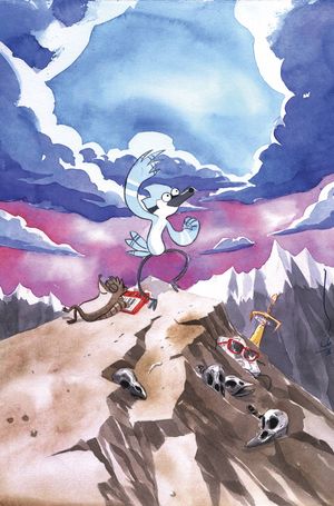 Adventure Time Regular Show #1 (10 Copy Nguyen Cover)