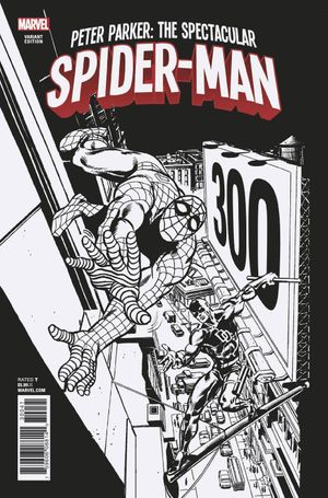 Peter Parker: The Spectacular Spider-man #300 (Remastered Sketch Variant Leg)