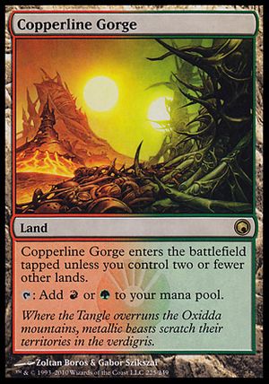 Copperline Gorge (Scars of Mirrodin)