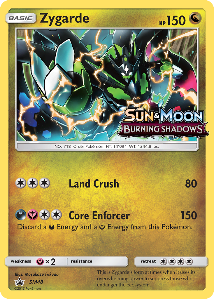 Zygarde (SM48) - SM Black Star Promos Pokémon Card